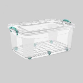 Tárolódoboz 80l DÜ. CLEAR BOX