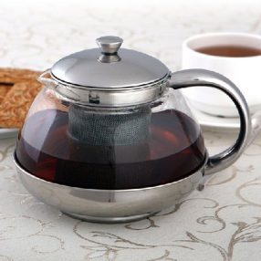 Teakancsó üveg AM-LUX 0,6l (szűrős)