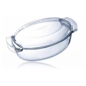 PYREX ovál kacsasütő+fedő 5,8L