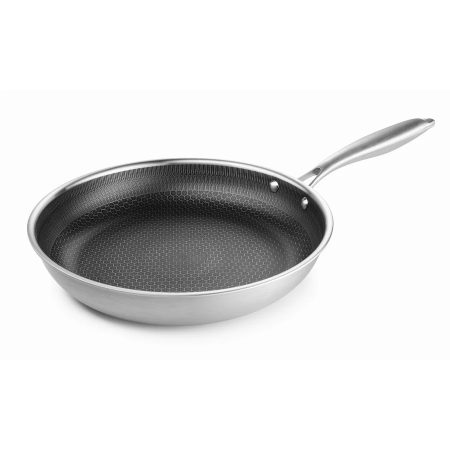 Serpenyő rozsdamentes, 24cm Bratmaxx