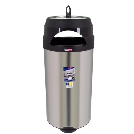 Kültéri hulladék-, hamutartó 60l FENIX