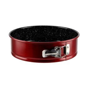 Tortaforma csatos Metal Red Line 24cm
