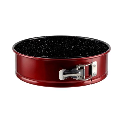 Tortaforma csatos Metal Red Line 24cm