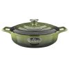 La Cuisine GREEN öntöttvas kerek sütőtál 3,5L La Cuisine GREEN öntöttvas kerek sütőtál 3,5L