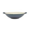 Zománcos öntöttvas wok 37 cm Acélkék Zománcos öntöttvas wok 37 cm Acélkék