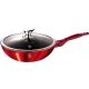Berlinger Haus Burgundy Wok fedővel 28 cm BH-1265