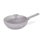 Berlinger Haus BH-8094 WOK+fedő 28cm TAUPE