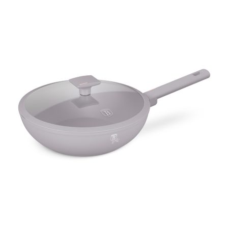 Berlinger Haus BH-8094 WOK+fedő 28cm TAUPE Berlinger Haus BH-8094 WOK+fedő 28cm TAUPE