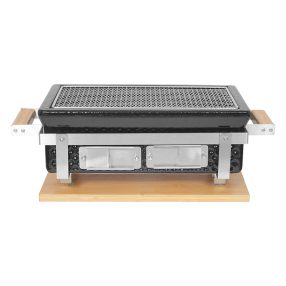 Hibachi Grillező szögletes 39x22cm Perfect